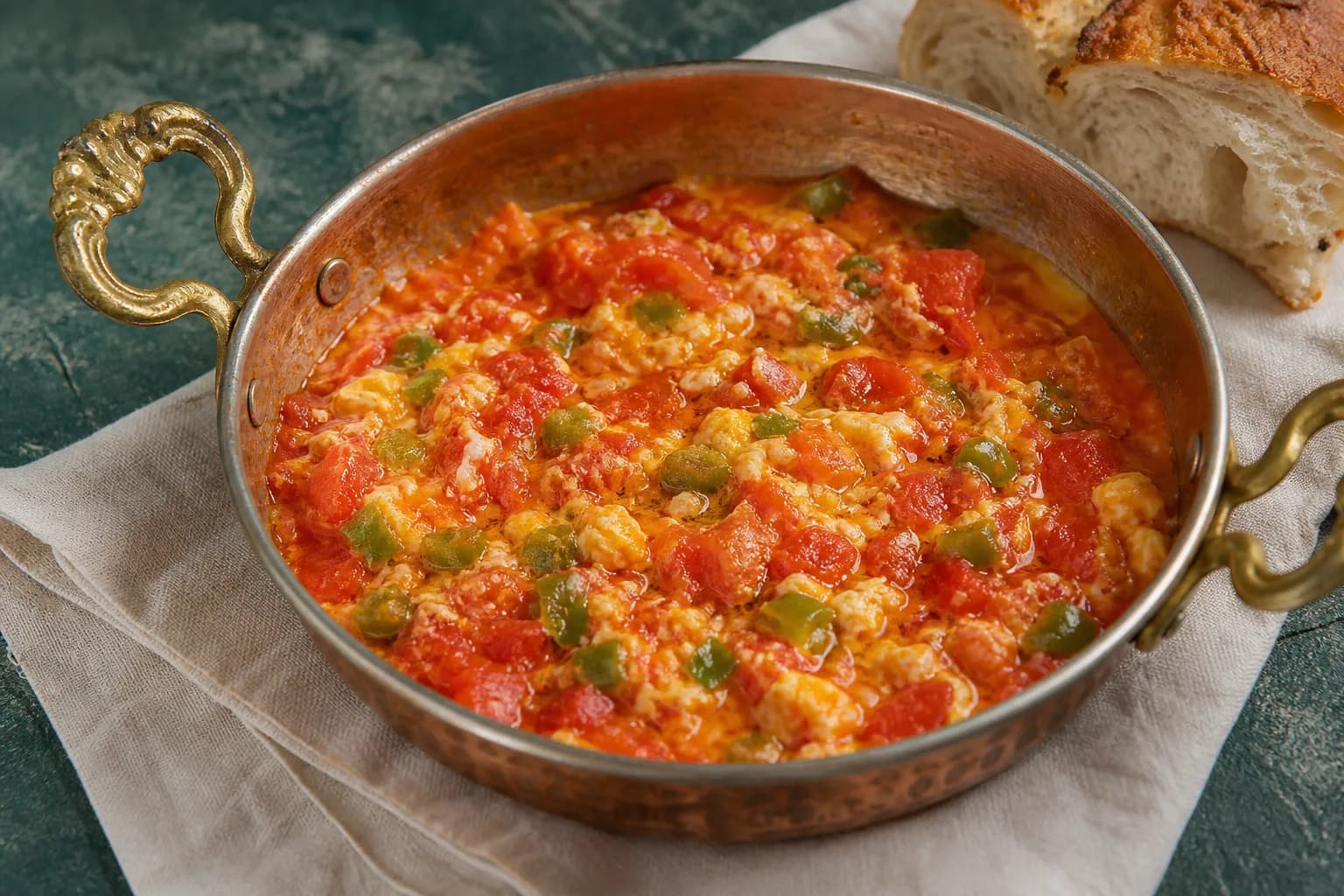 Menemen ready to eat